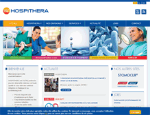 Tablet Screenshot of hospithera.com